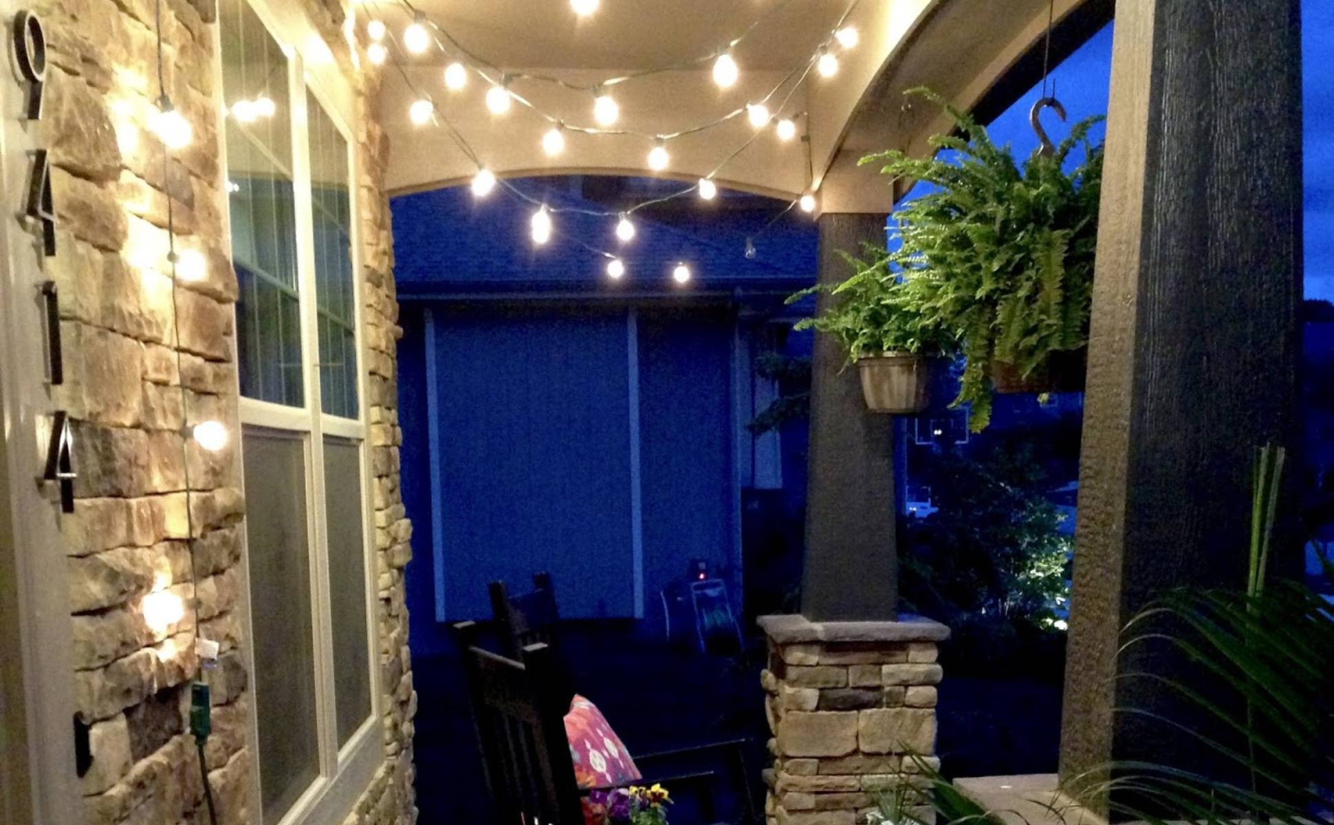 Solar Porch Light