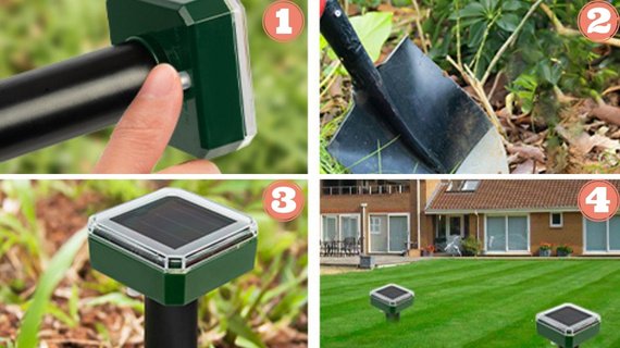 Bigworth Solar Mouse Repeller