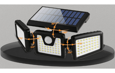Bigworth solar sensor light