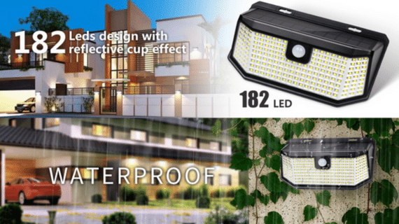 Bigworth solar sensor light