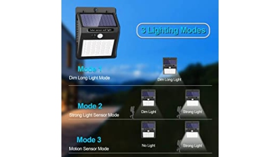 Bigworth solar sensor light