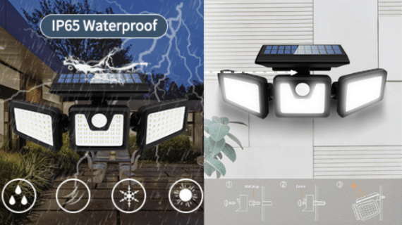 Bigworth solar sensor light